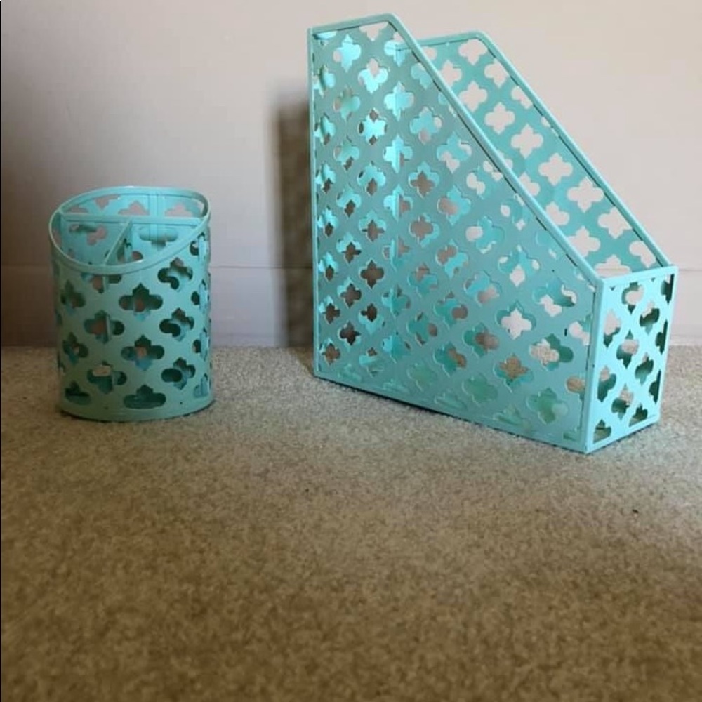 Desk organizers!